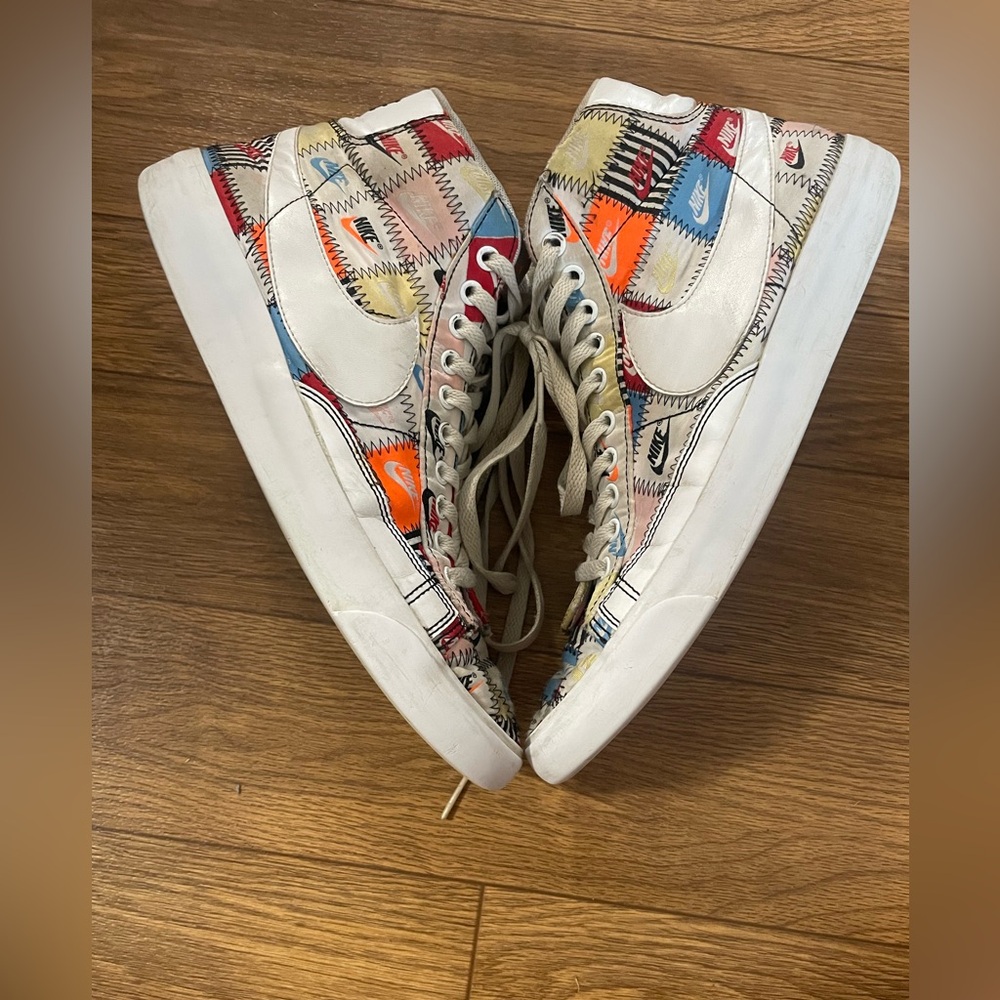Size 10 - Nike Blazer Mid Patchwork